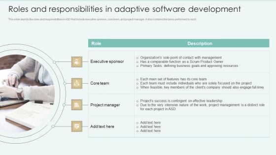 Roles And Responsibilities In Adaptive Software Development Demonstration PDF
