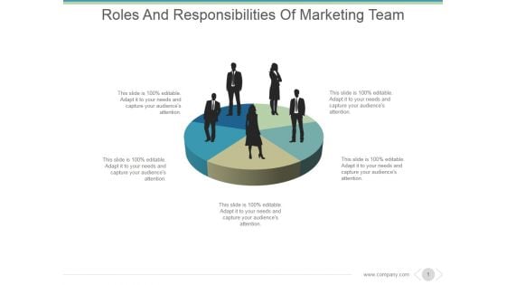 Roles And Responsibilities Of Marketing Team Ppt PowerPoint Presentation Examples