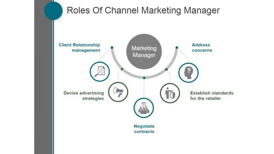 Roles Of Channel Marketing Manager Ppt PowerPoint Presentation Tips