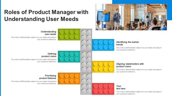 Roles Of Product Manager With Understanding User Meeds Ppt PowerPoint Presentation Infographic Template Information PDF Roles Of Product Manager With Understanding User Meeds Ppt PowerPoint Presentation Infographic Template Information PDF