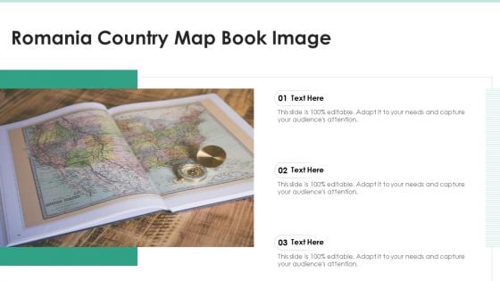 Romania Country Map Book Image Ppt PowerPoint Presentation File Skills PDF