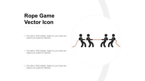 Rope Game Vector Icon Ppt PowerPoint Presentation File Clipart