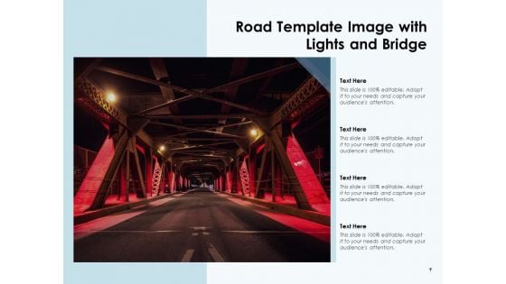 Route Template Mountain And Ocean Directional Arrow Ppt PowerPoint Presentation Complete Deck