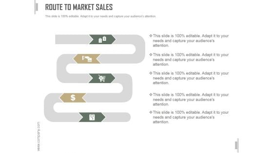 Route To Market Sales Ppt PowerPoint Presentation Show