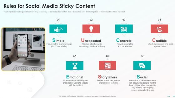 Rules For Social Media Sticky Content Formats PDF