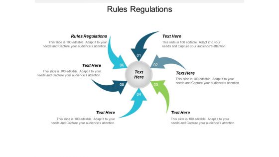 Rules Regulations Ppt PowerPoint Presentation Ideas Design Ideas Cpb