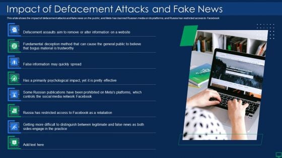 Russian Cyber Attacks On Ukraine IT Impact Of Defacement Attacks Portrait PDF Russian Cyber Attacks On Ukraine IT Impact Of Defacement Attacks Portrait PDF