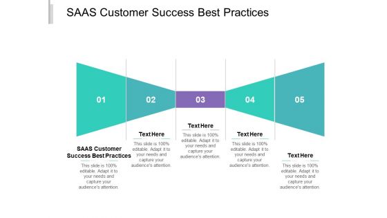 SAAS Customer Success Best Practices Ppt PowerPoint Presentation Outline Deck Cpb