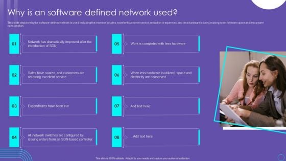 SDN Security Architecture Why Is An Software Defined Network Used Themes PDF