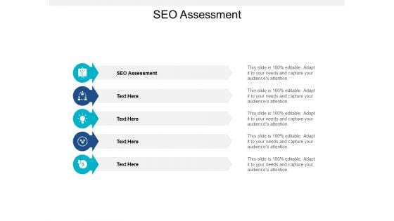 SEO Assessment Ppt PowerPoint Presentation Styles Graphic Images Cpb