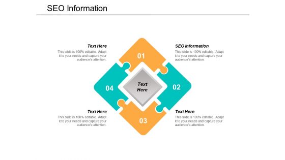 SEO Information Ppt PowerPoint Presentation Gallery Format Cpb