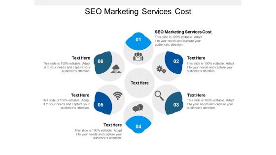 SEO Marketing Services Cost Ppt PowerPoint Presentation Model Themes Cpb