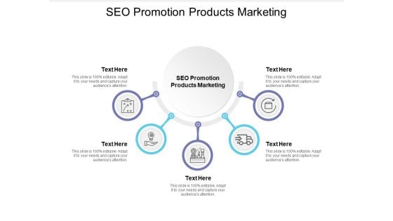 SEO Promotion Products Marketing Ppt PowerPoint Presentation Professional Display Cpb