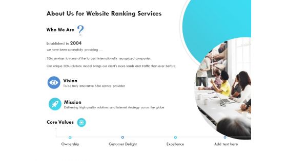 SEO Proposal Template About Us For Website Ranking Services Ppt PowerPoint Presentation Gallery Microsoft PDF SEO Proposal Template About Us For Website Ranking Services Ppt PowerPoint Presentation Gallery Microsoft PDF