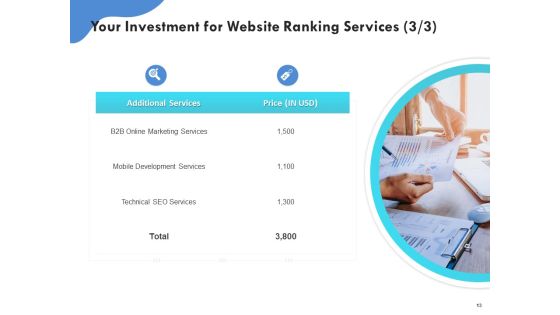 SEO Proposal Template Ppt PowerPoint Presentation Complete Deck With Slides Slide13
