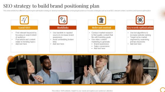 SEO Strategy To Build Brand Positioning Plan Sample PDF SEO Strategy To Build Brand Positioning Plan Sample PDF