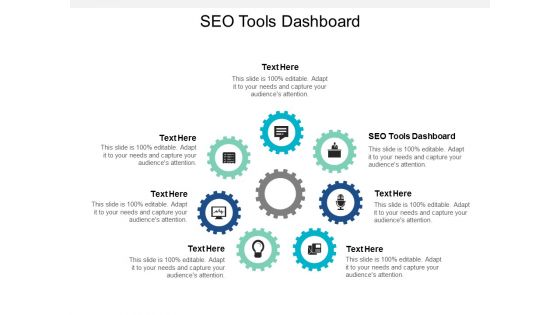 SEO Tools Dashboard Ppt PowerPoint Presentation Professional Graphics Template Cpb