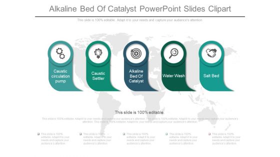 Alkaline Bed Of Catalyst Powerpoint Slides Clipart