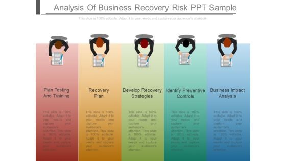 Analysis Of Business Recovery Risk Ppt Sample