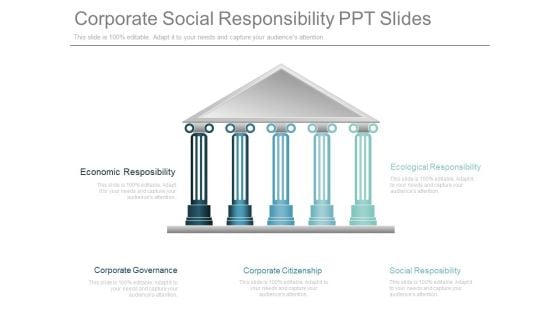 Corporate Social Responsibility Ppt Slides