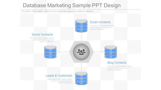 Database Marketing Sample Ppt Design