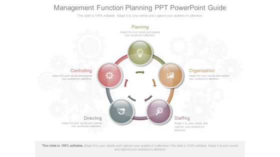 Management Function Planning Ppt Powerpoint Guide