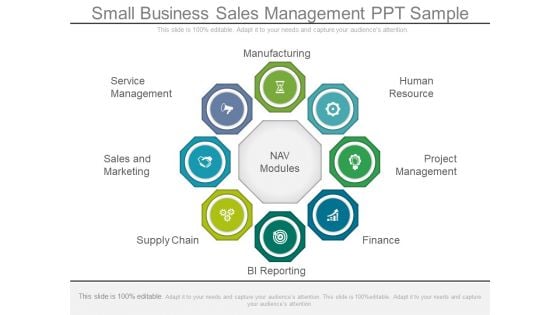 Small Business Sales Management Ppt Sample