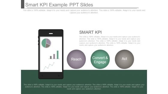 Smart Kpi Example Ppt Slides