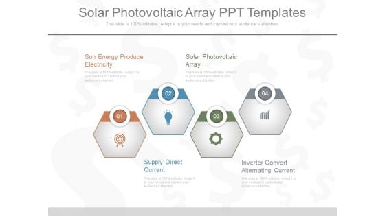 Solar Photovoltaic Array Ppt Templates Solar Photovoltaic Array Ppt Templates