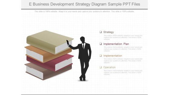 E Business Development Strategy Diagram Sample Ppt Files