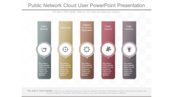 Public Network Cloud User Powerpoint Presentation