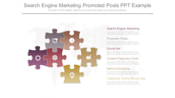 Search Engine Marketing Promoted Posts Ppt Example