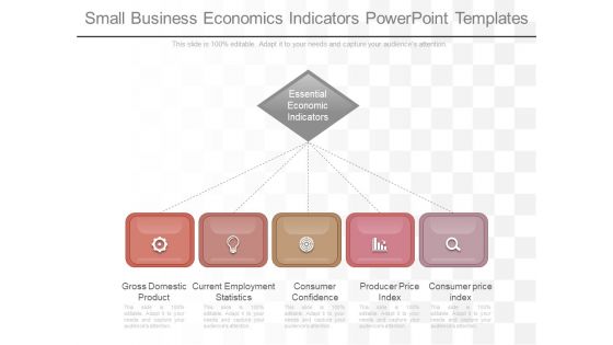 Small Business Economics Indicators Powerpoint Templates