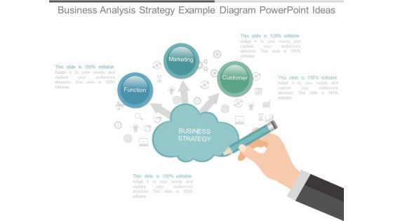 Business Analysis Strategy Example Diagram Powerpoint Ideas