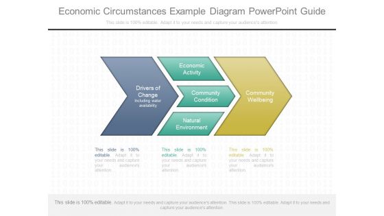 Economic Circumstances Example Diagram Powerpoint Guide