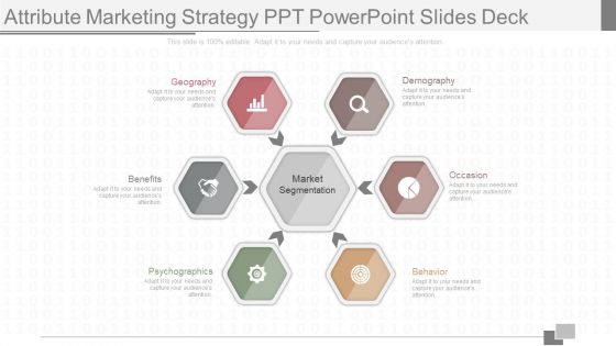 Attribute Marketing Strategy Ppt Powerpoint Slides Deck