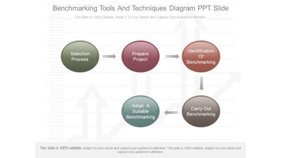 Benchmarking Tools And Techniques Diagram Ppt Slide