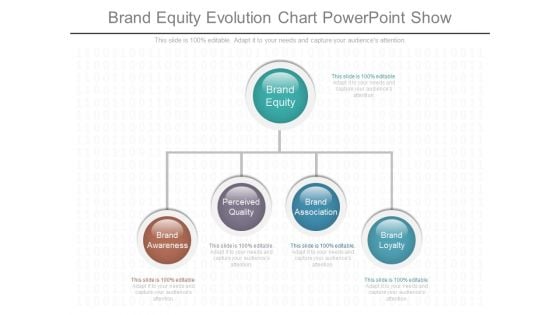 Brand Equity Evolution Chart Powerpoint Show