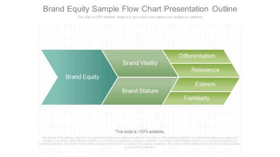 Brand Equity Sample Flow Chart Presentation Outline