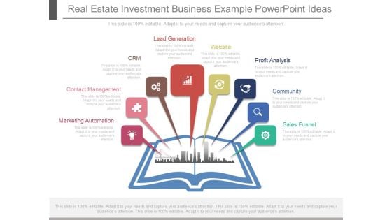 Real Estate Investment Business Example Powerpoint Ideas Real Estate Investment Business Example Powerpoint Ideas