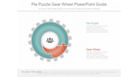 Pie Puzzle Gear Wheel Powerpoint Guide