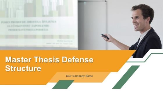 Master Thesis Defense Structure Ppt PowerPoint Presentation Complete Deck With Slides