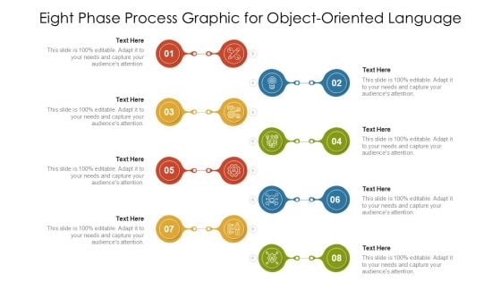 Eight Phase Process Graphic For Object Oriented Language Ppt PowerPoint Presentation Icon Model PDF