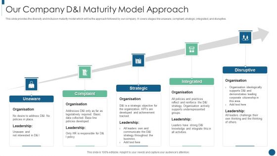 Developing Inclusive And Diversified Our Company D And I Maturity Model Approach Structure PDF Developing Inclusive And Diversified Our Company D And I Maturity Model Approach Structure PDF