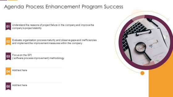 Agenda Process Enhancement Program Success Demonstration PDF