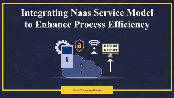 Integrating Naas Service Model To Enhance Process Efficiency Ppt PowerPoint Presentation Complete Deck With Slides