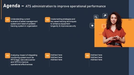 Agenda ATS Administration To Improve Operational Pictures PDF