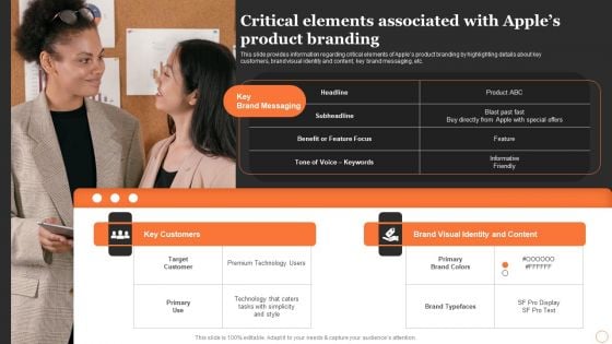 Apples Strategy To Achieve Top Brand Value Position Critical Elements Associated With Apples Product Branding Formats PDF Apples Strategy To Achieve Top Brand Value Position Critical Elements Associated With Apples Product Branding Formats PDF