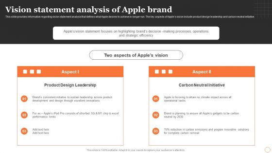 Apples Strategy To Achieve Top Brand Value Position Vision Statement Analysis Of Apple Brand Formats PDF