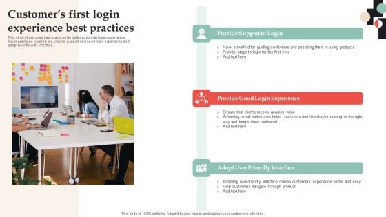 Customer Onboarding Journey Optimization Plan Customers First Login Experience Best Practices Summary PDF Customer Onboarding Journey Optimization Plan Customers First Login Experience Best Practices Summary PDF
